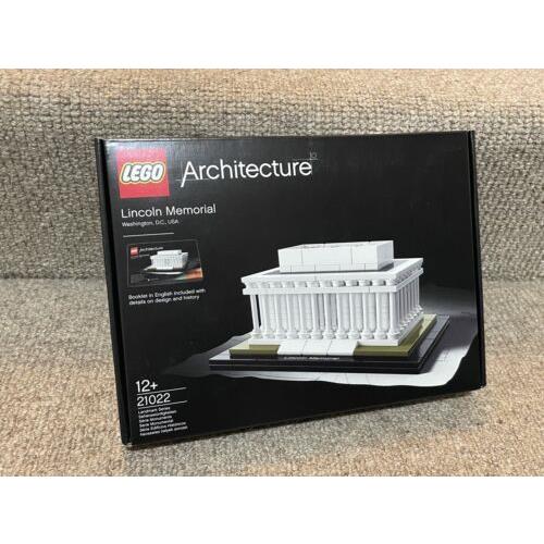 Lego Architecture Lincoln Memorial 21022 Excellent Box Cond. Rare