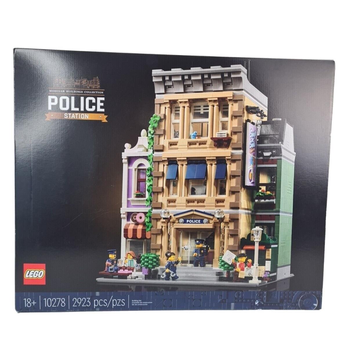 Modular Building Collection Police Station Lego 10278 Creator Expert 2923 Pcs