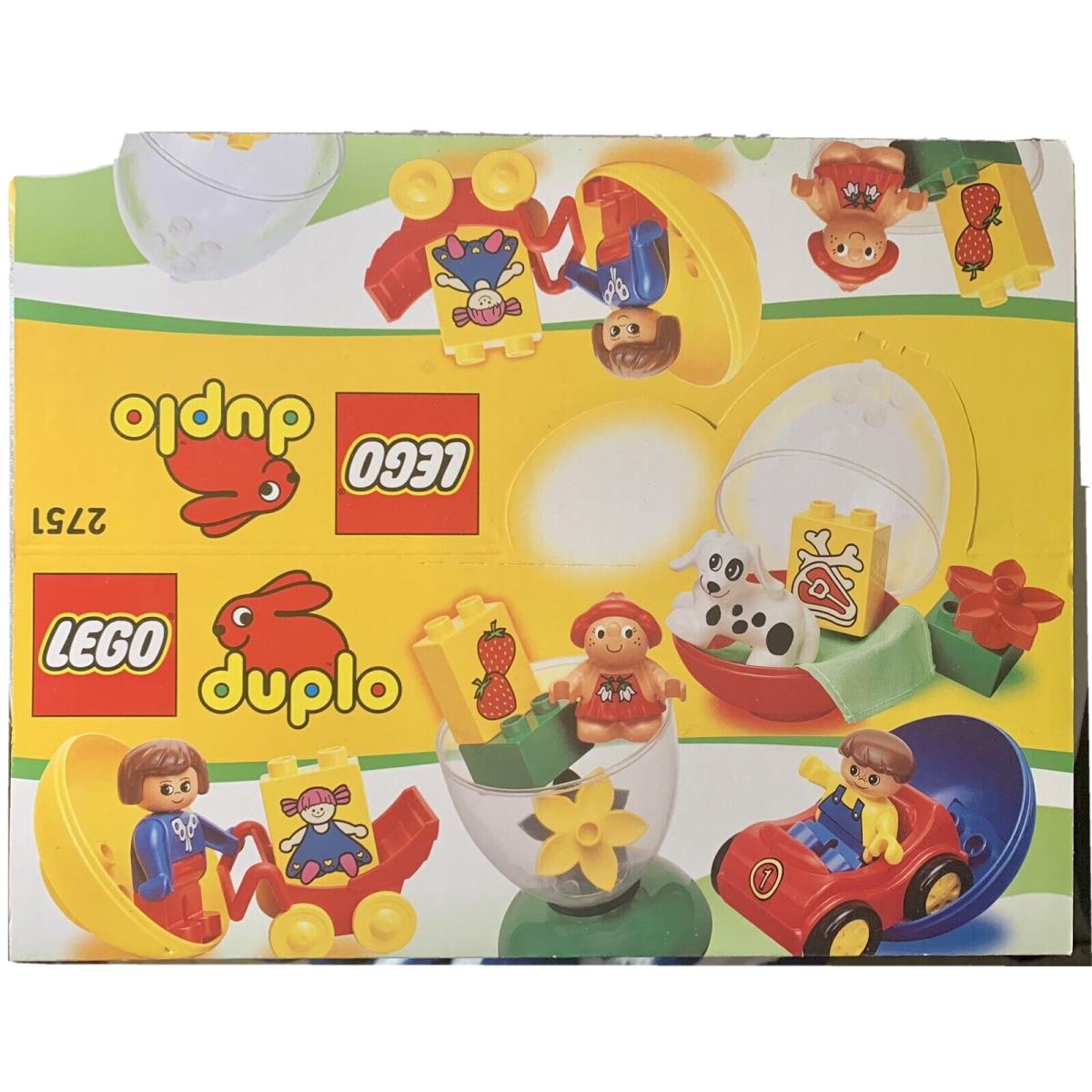 Lego Duplo: Egg Fun 2751 Complete Set with Display Case