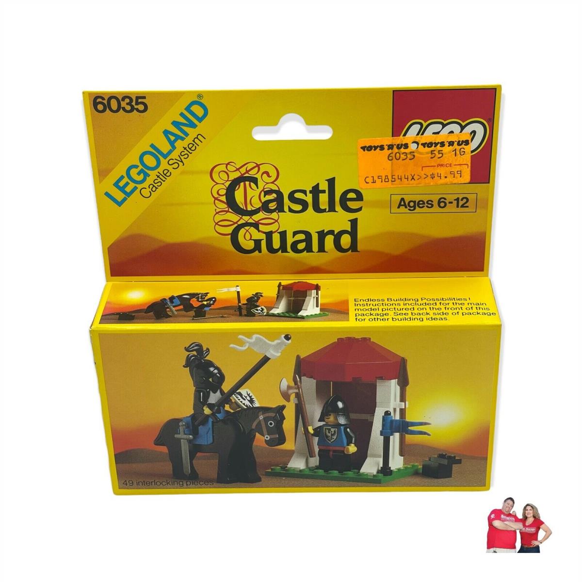 Vintage Lego Castle 6035 Castle Guard 1