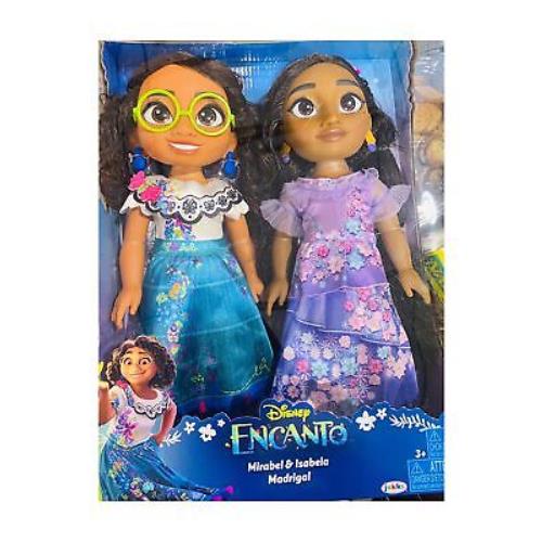 Disney Encanto Mirabel and Isabela Doll with Shoes and Acessories