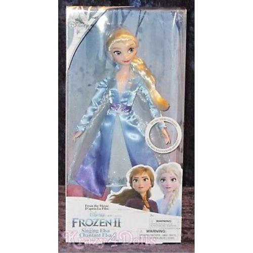 Disney 11 Frozen 2 Elsa Singing Doll