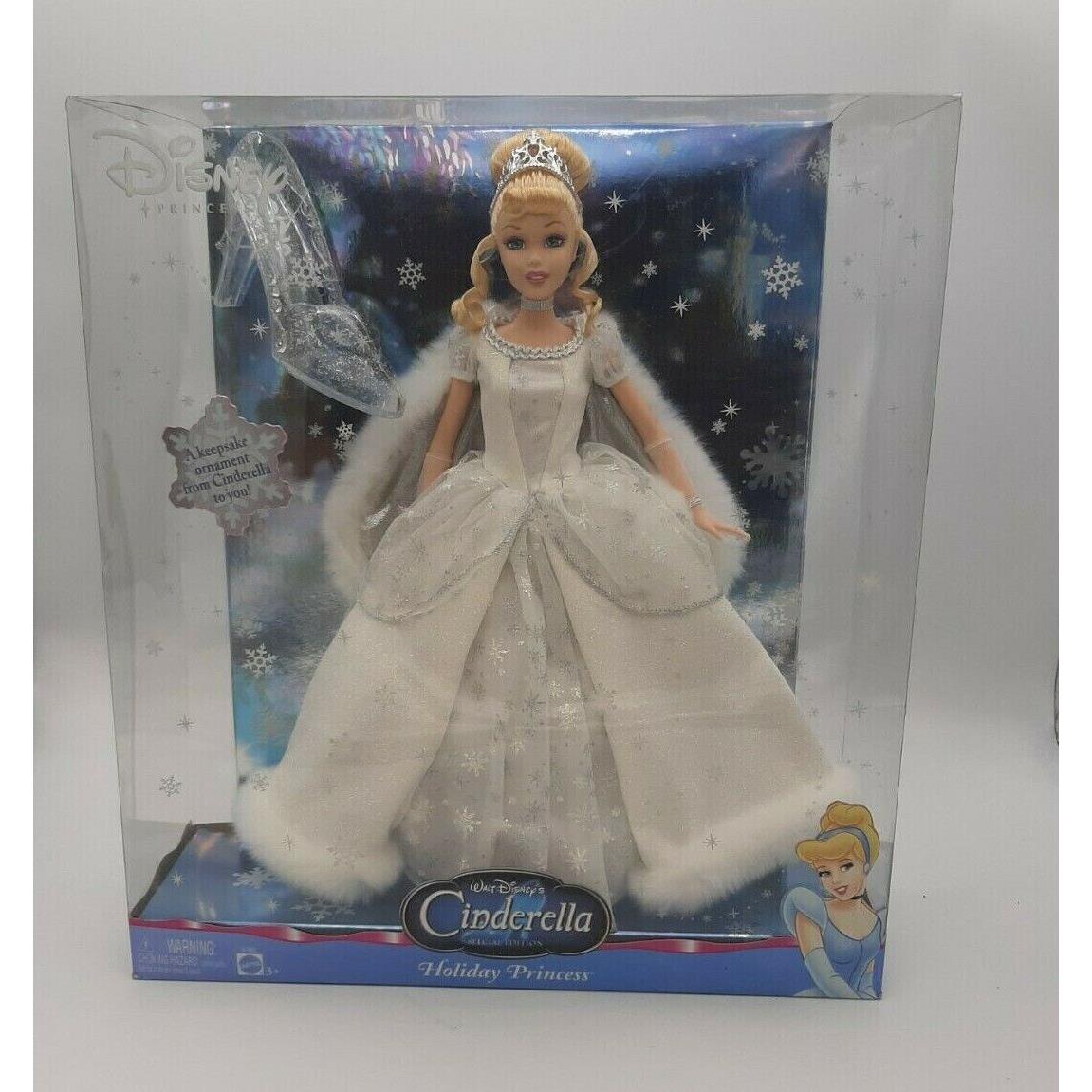 Walt Disney`s Cinderella Special Edition Holiday Princess Doll 2004 Mattel G7982