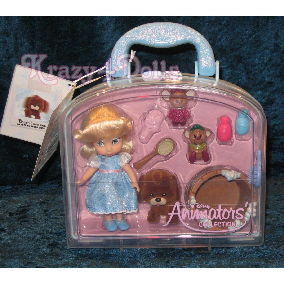 Disney Animators` Collection Mini Doll Play Set Cinderella