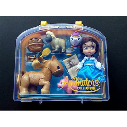 Disney Store Animators Collection - 5 Mini Doll Play Set - Belle