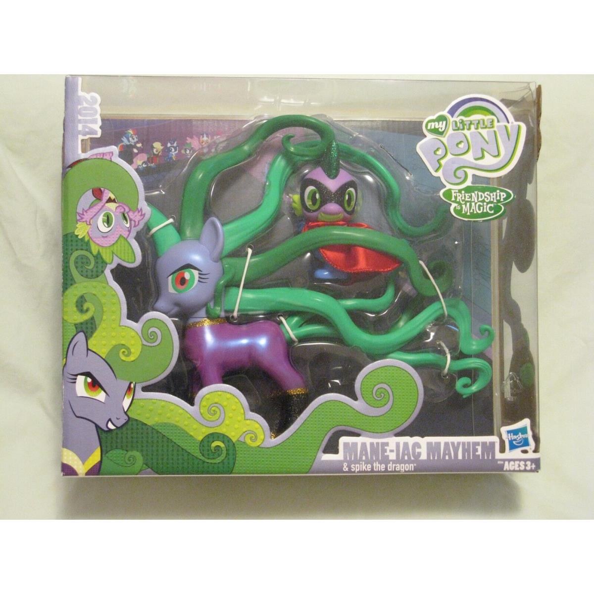 My Little Pony `mane-iac Mayhem Spike` Set 2014 Sdcc