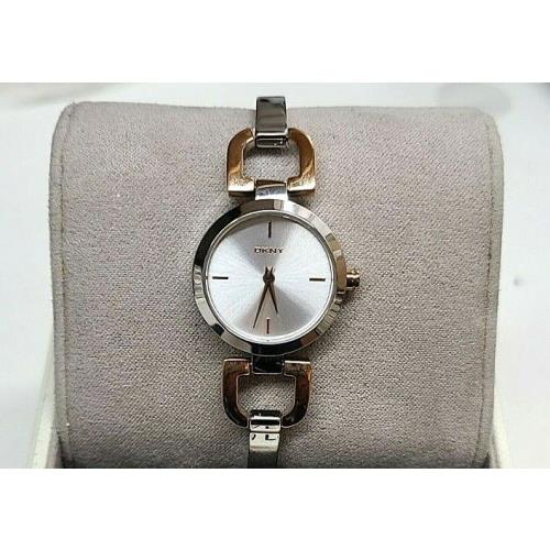 Women`s Two-tone Stainless Steel Dkny Reade Dress Analog Quartz Watch NY2137