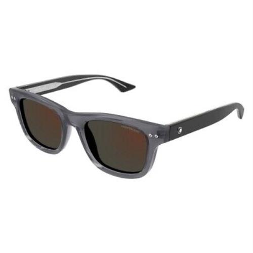 Montblanc MB 0254S Sunglasses 003 Grey