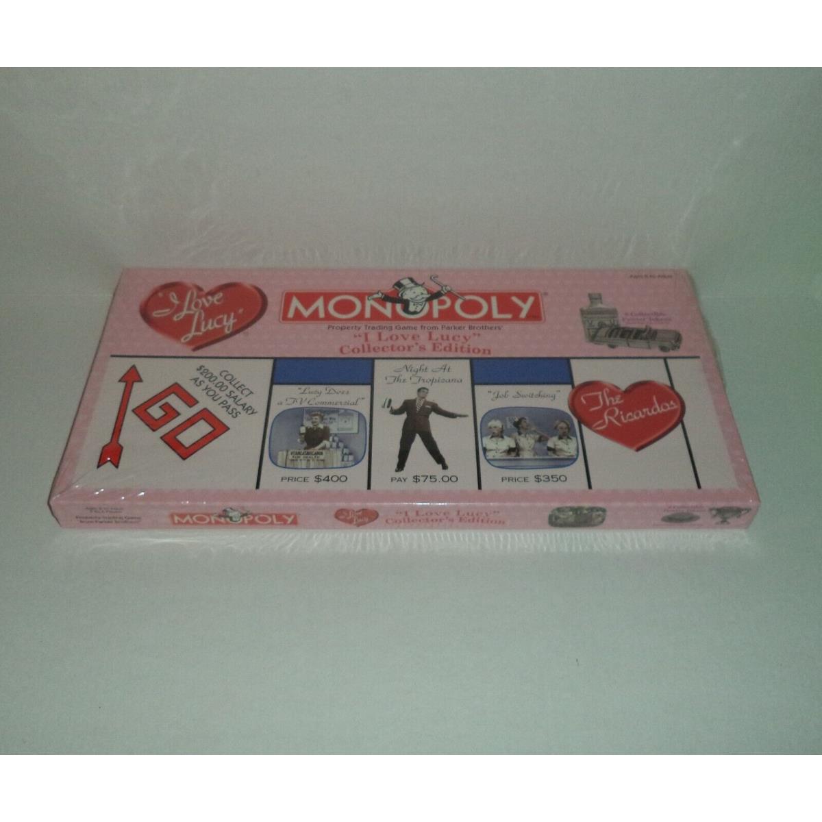 Monopoly I Love Lucy Collector`s Edition Board Game 2001 Hasbro