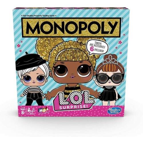 Monopoly Game: L.o.l. Surprise Edition - Board Game Hasbro Family Strategy