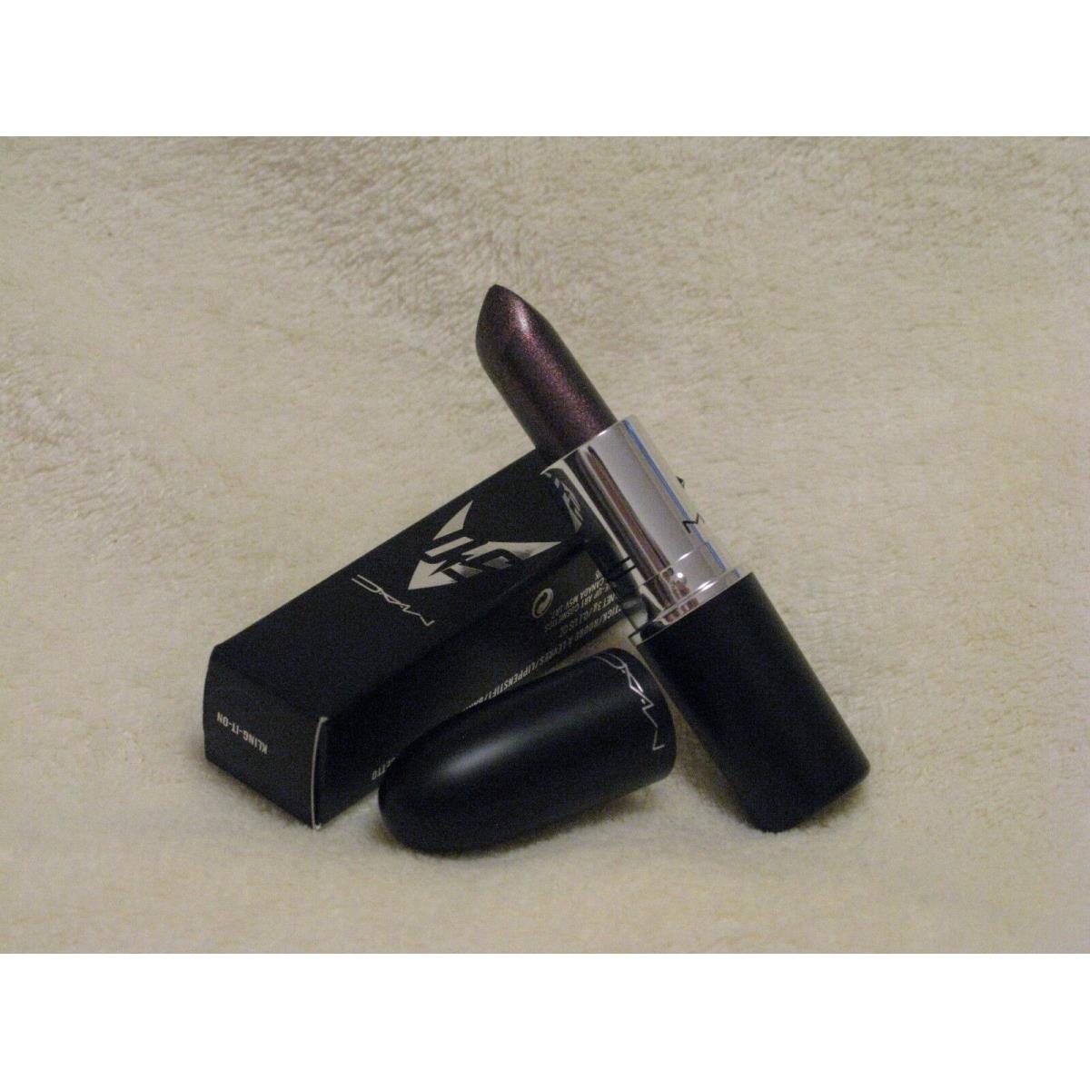 Mac `kling-it-on` Star Trek Purple Frost Lipstick - Gorgeous Limited Edition