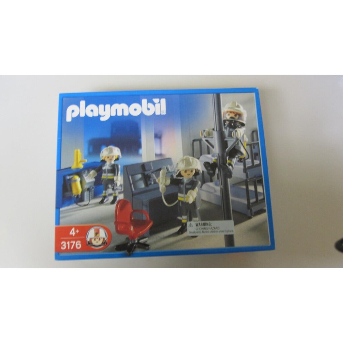Sealed - Playmobil 2001 Fire Command Center - 3176