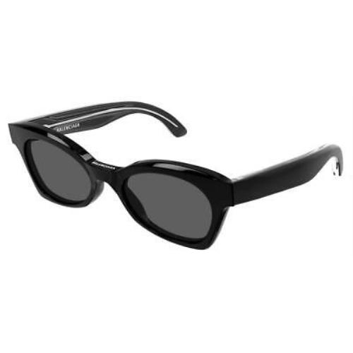 Balenciaga BB 0230S Sunglasses 001 Black