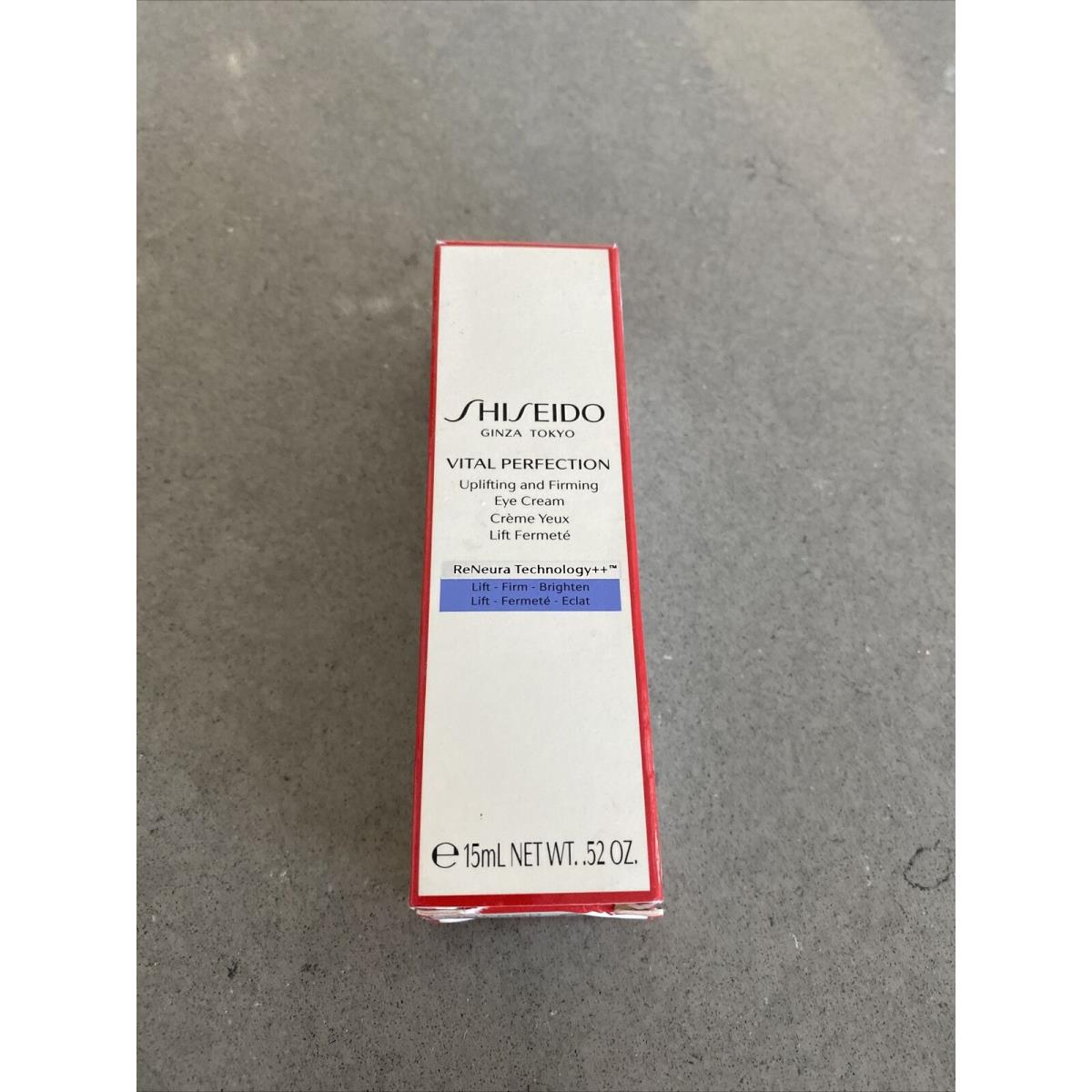 Shiseido Vital Perfection Uplifting and Firming Eye Cream 0.52oz/15ml