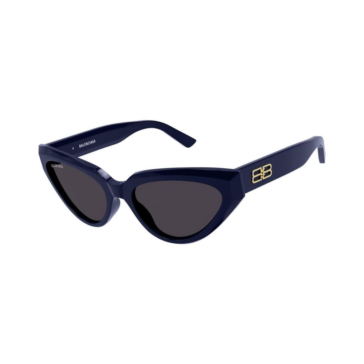 Balenciaga BB0270S-004 Blue Blue Grey Sunglasses