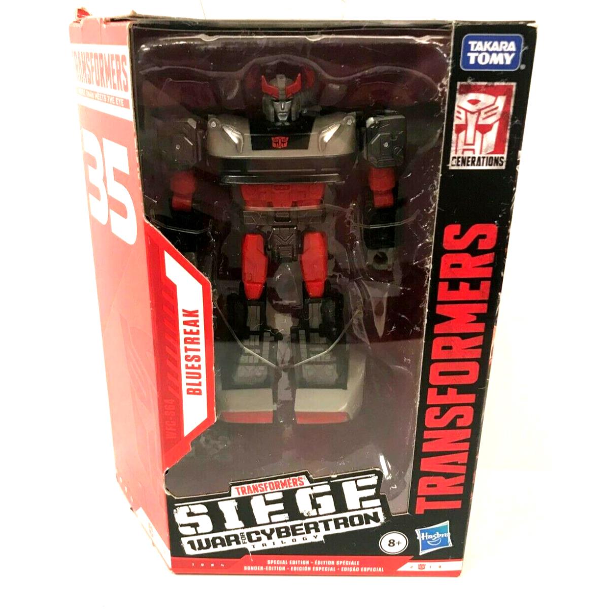 Transformers 35th Siege War For Cybertron Trilogy Bluestreak Action Figure Toy