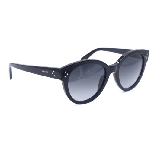 Celine Paris CL 40169I 01B Black/grey Gradient Lens Authent Sunglasses 54-20