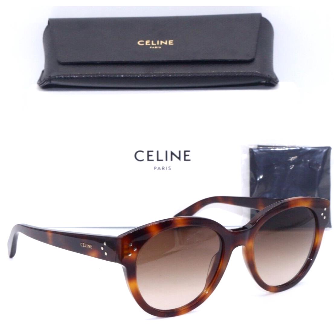 Celine CL 40169I 53F Havana/brown Gradient Lenses Sunglasses 54-20