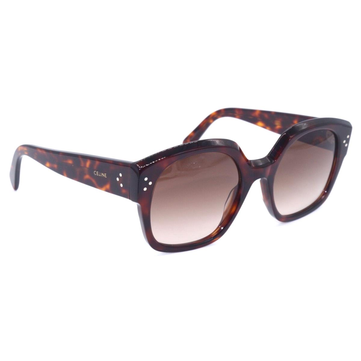 Celine Paris CL 40168I 54F Havana/brown Gradient Lens Sunglasses 55-22 - Frame: HAVANA, Lens: BROWN GRADIENT