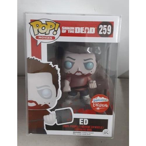Funko Pop Shaun of The Dead 259 ED Bloody Fugitive Toys Exclusive
