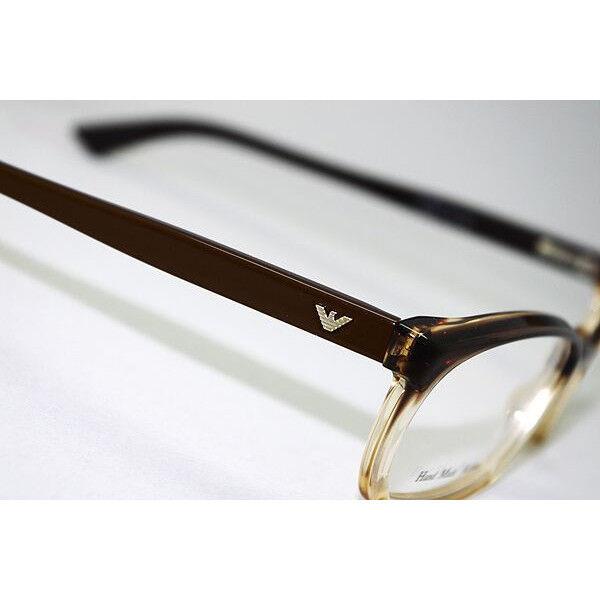 Emporio Armani EA 9787 Yzj Brown Plastic Eyeglasses Frame Italy 52-15-140