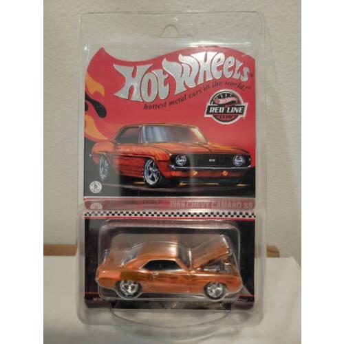 2022 Hot Wheels Red Line Club Selections `69 Chevy Camaro SS