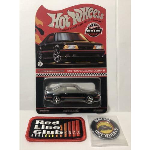 2023 Hot Wheels Rlc Redline Club Exclusive Membership 1993 Ford Mustang Cobra R