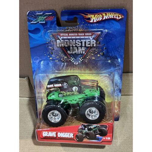 Hot Wheels Monster Jam 2006 Grave Digger 19 Rare 1:64 Nip