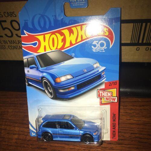 2018 Hot Wheels `90 Honda Civic EF Blue Kmart Exclusive Jdm Then and Now Kdays