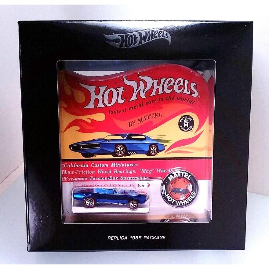 2018 Hot Wheels Red Line Club Rlc 16 O16 Custom `67 Firebird Blue