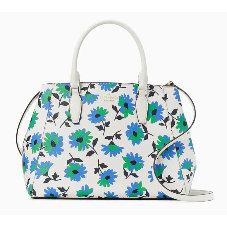 Kate Spade New York Kristi Satchel Crossbody Shoulder Bag Park Posies Print  - Kate Spade bag 