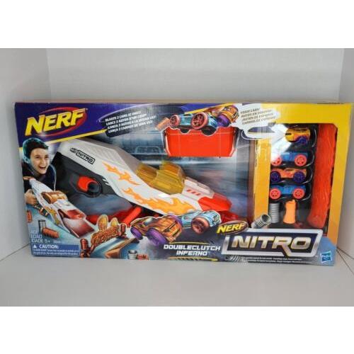 Nerf Nitro Double Clutch Inferno Car Launcher