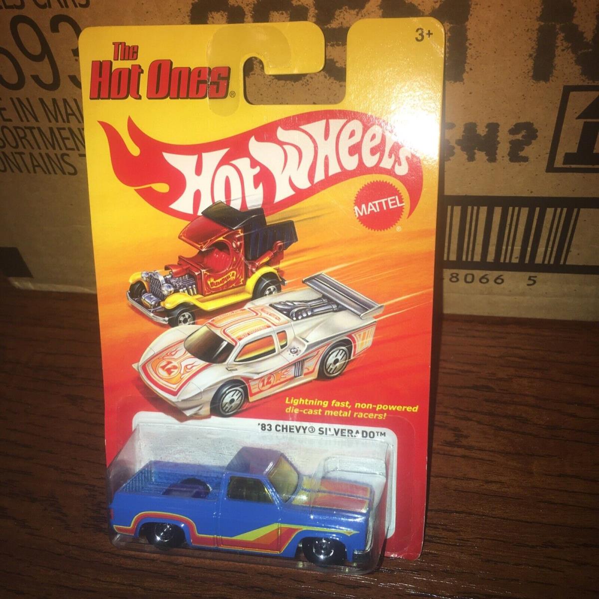 2011 Hot Wheels `83 Chevy Silverado The Hot Ones Series 1983 Square Body Blue