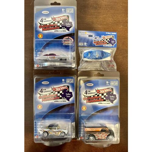Hot Wheels 4th Collectors Nationals 47 Chevy 57 Chevy Dairy Delivery Evil Tw