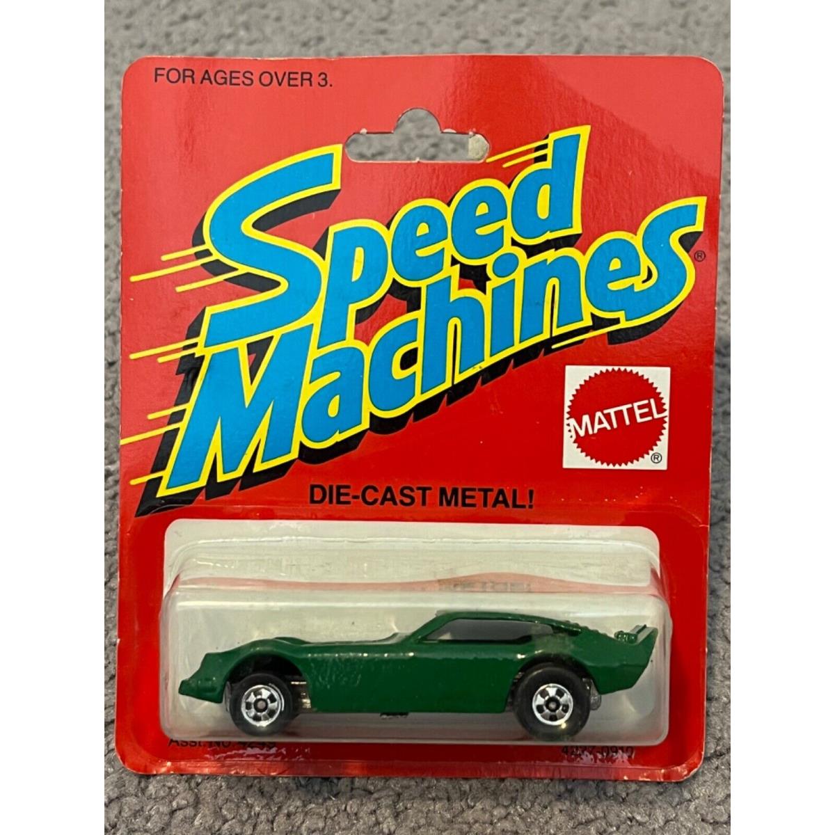Vintage Hot Wheels - Speed Machines Green Vega Bomb Blisterpack - Mint