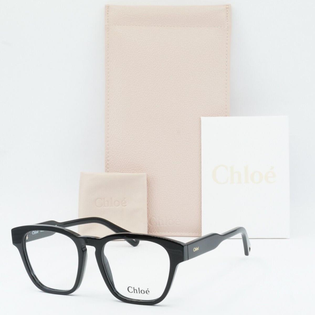 Chloe CH0161O 001 Black 51mm Eyeglasses