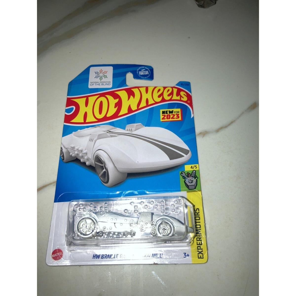 Hot Wheels HW Braille Racer Twin Mill First Ever Car For The Blind 2023 Diecast