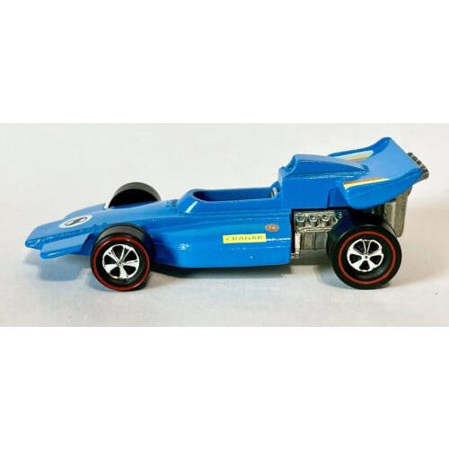 Custom Made Baby Blue Hot Wheels Malibu Gran Prix 1973 Indy Car