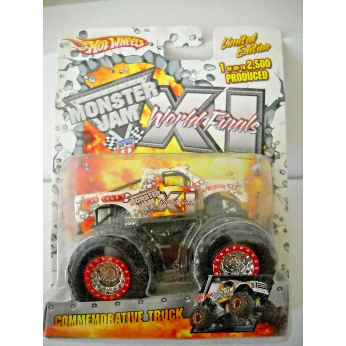 Monster Jam World Finals XI 1 OF 2500 Sam Boyd Hot Wheel Die Cast Truck Car