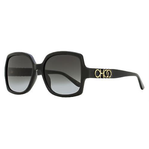 Jimmy Choo Square Sunglasses Sammi /G 8079O Black 55mm