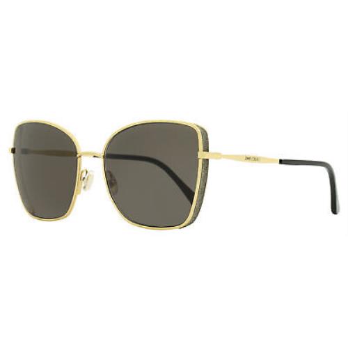 Jimmy Choo Butterfly Sunglasses Alexis 2M2IR Gold/black 59mm