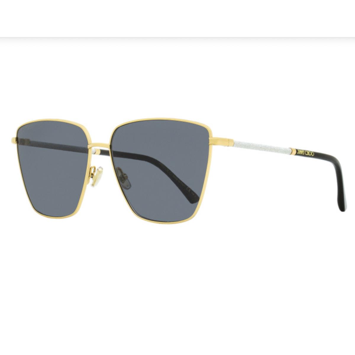 Jimmy Choo Lavi/s 2M2IR Gold Black Gradient Sunglasses 60-14 MM