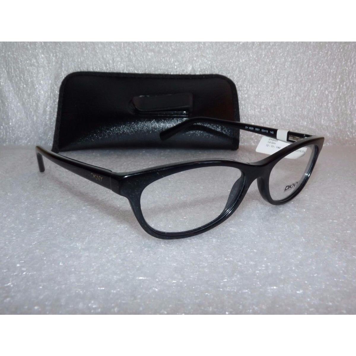 Dkny DY 4629 3001 Eyeglasses Glasses Frames 52-15-140 Black Eyewear Vision