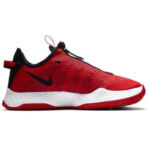 Nike Men`s PG 4 TB University Red Basketball Shoes CK5828-600