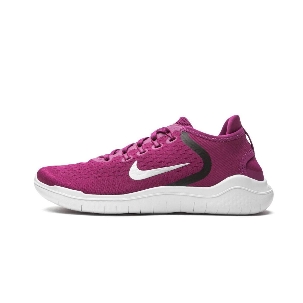 Nike Women`s Free RN 2018 Berry Running Shoes 942837-604