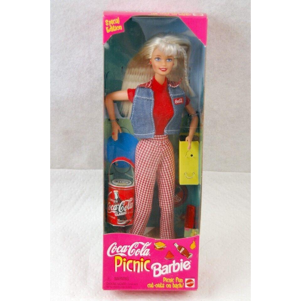 Coca Cola Picnic Barbie Never Out OF Box 1997 19626