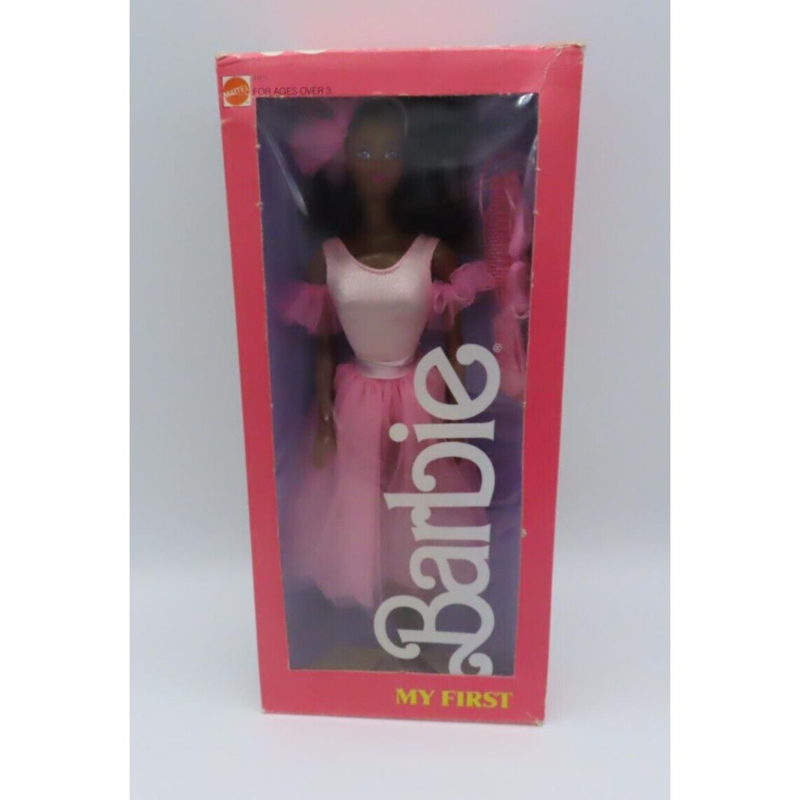 My First Barbie African American 1986 Mattel 1801 Nrfb