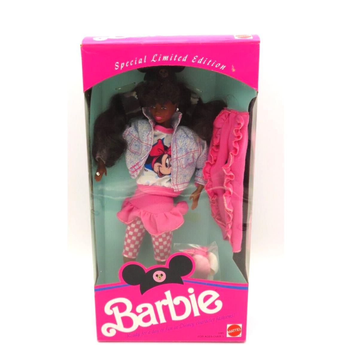 Barbie Disney Character African American Doll Special Limited Edition 1990 Matte