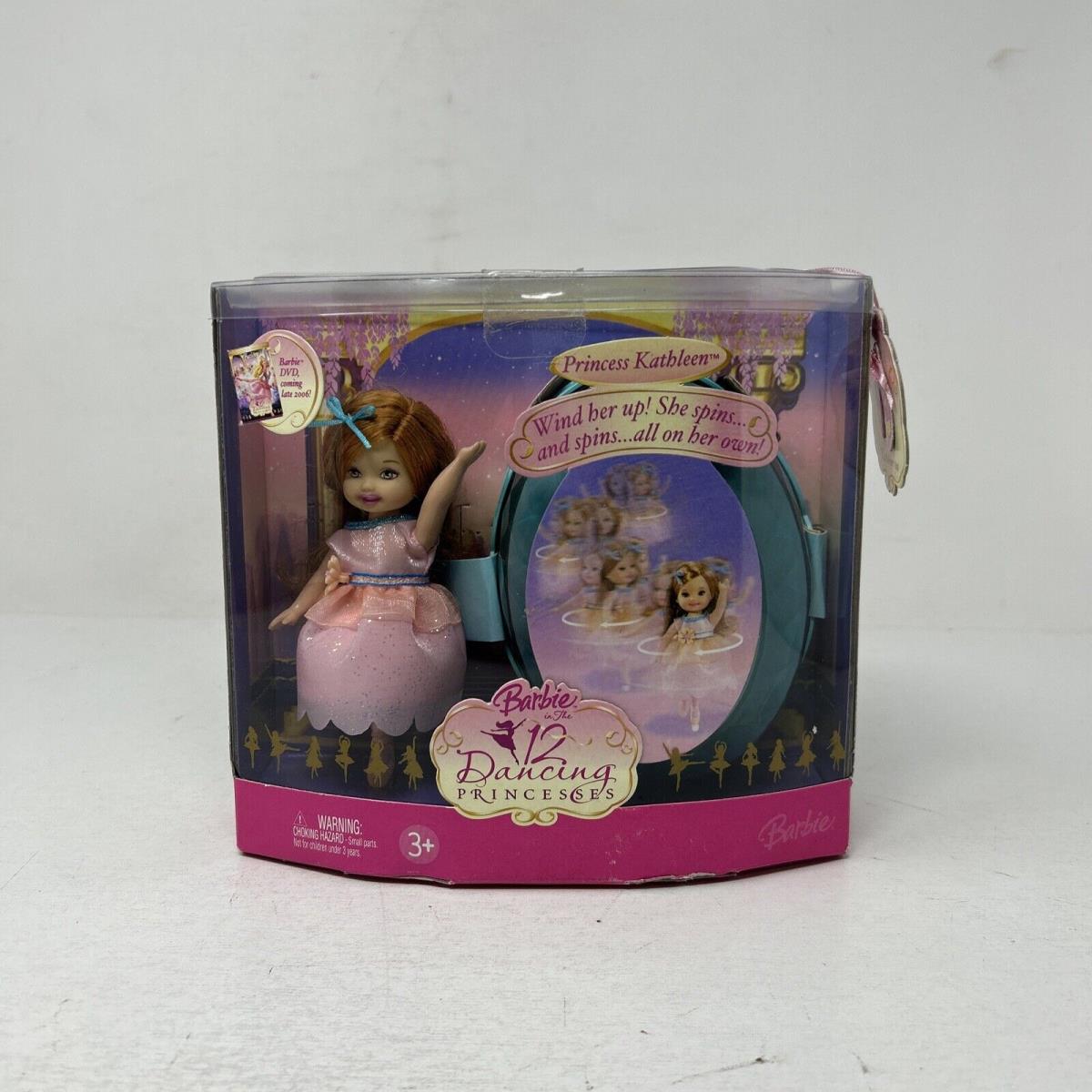 2006 Barbie 12 Dancing Princesses Princess Kathleen Doll-new