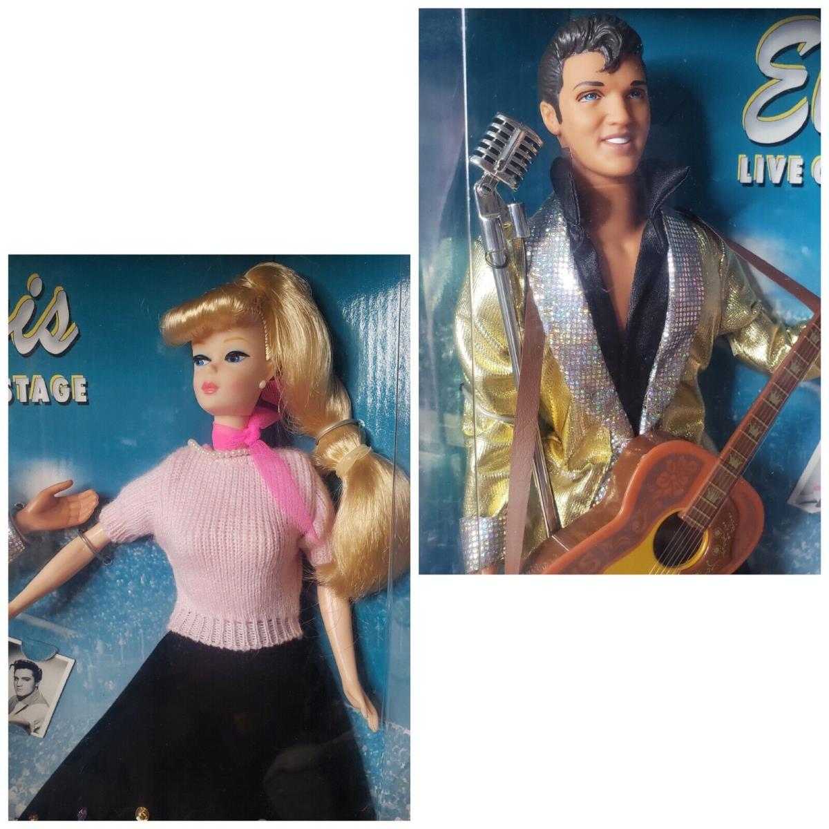 Vintage 1996 Barbie Loves Elvis Collection